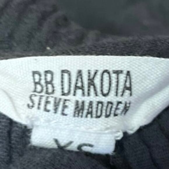 BB Dakota Arianna  Black Sleeveless Cami Camisole Tiered Midi Tank Dress XS - Picture 6 of 7